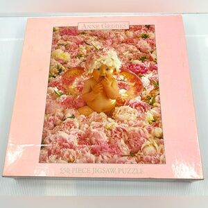 Anne Geddes Pink Puzzle NEW in BOX Baby Flowers Pastels Unopened Box